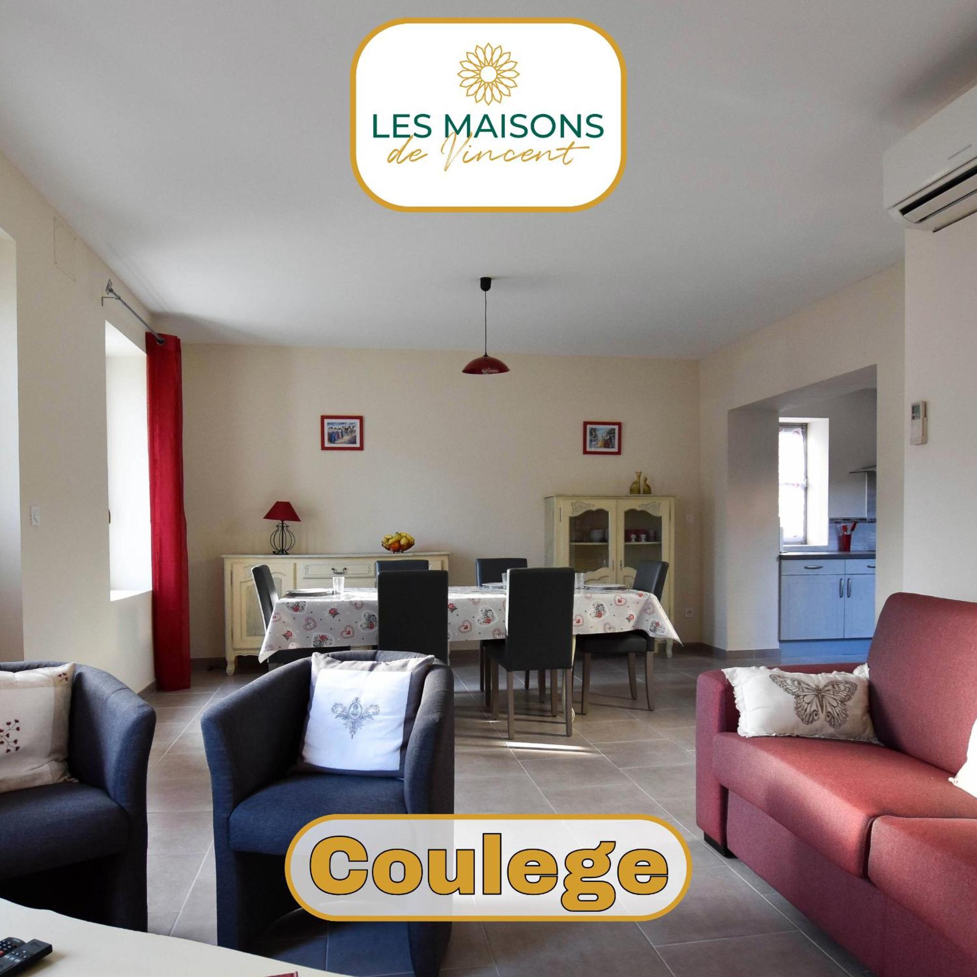 Coulège - Maison 3 chambres climatisées Arlés Exterior foto